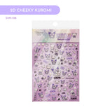 Kuromi And Friends 3D Nail Art Stickers