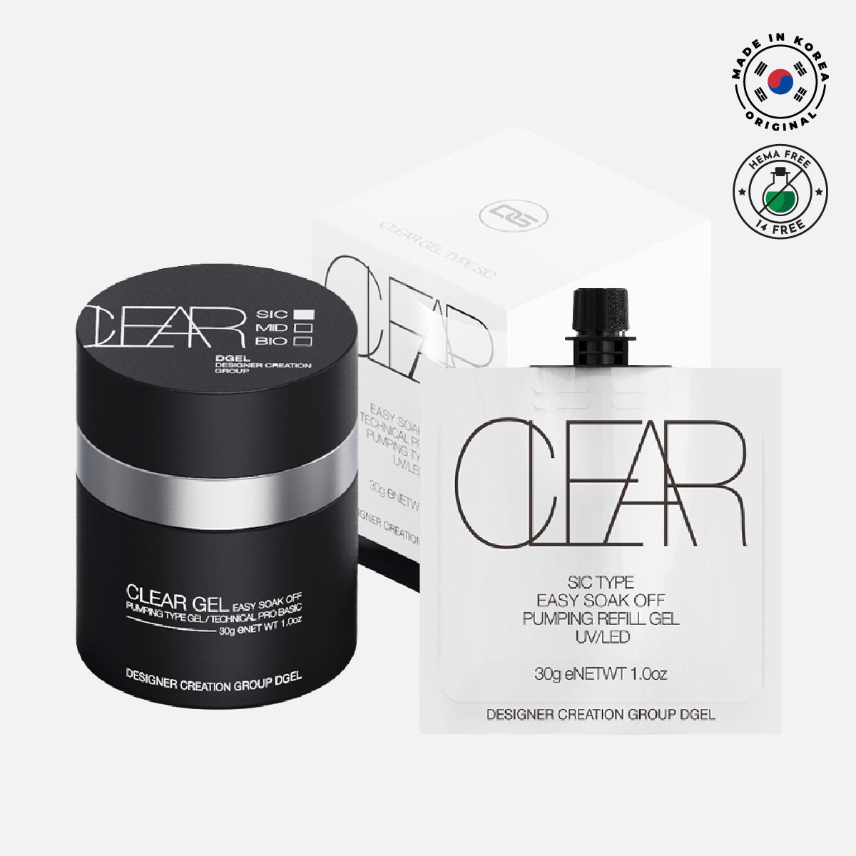 DGEL Pumping Clear Gel - SIC (Thick)