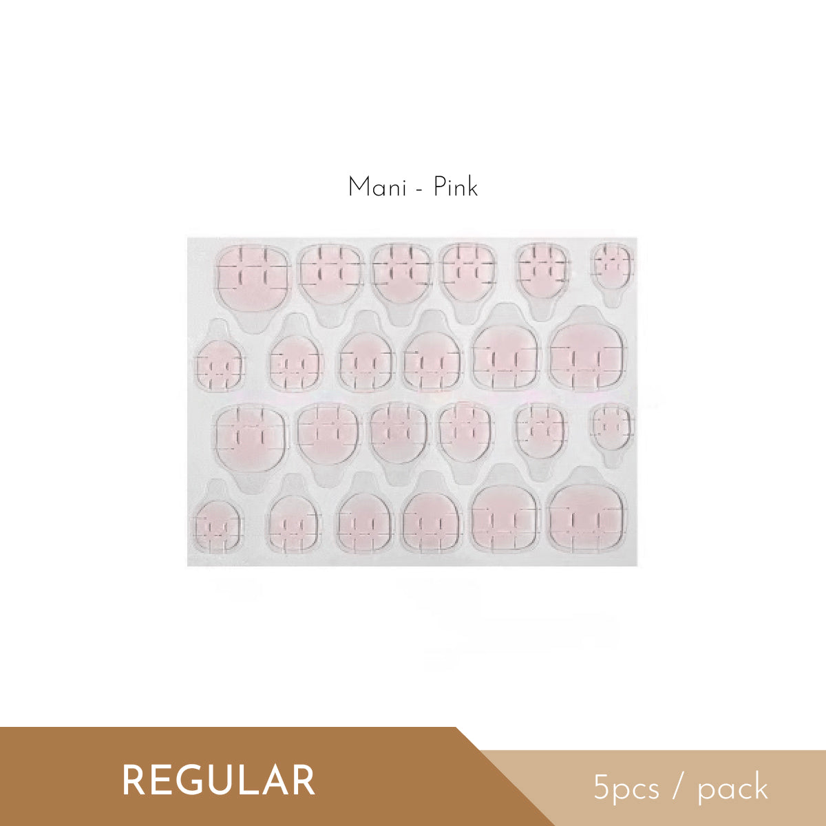 Press On Nails Adhesive Tabs/ 5 Sheets