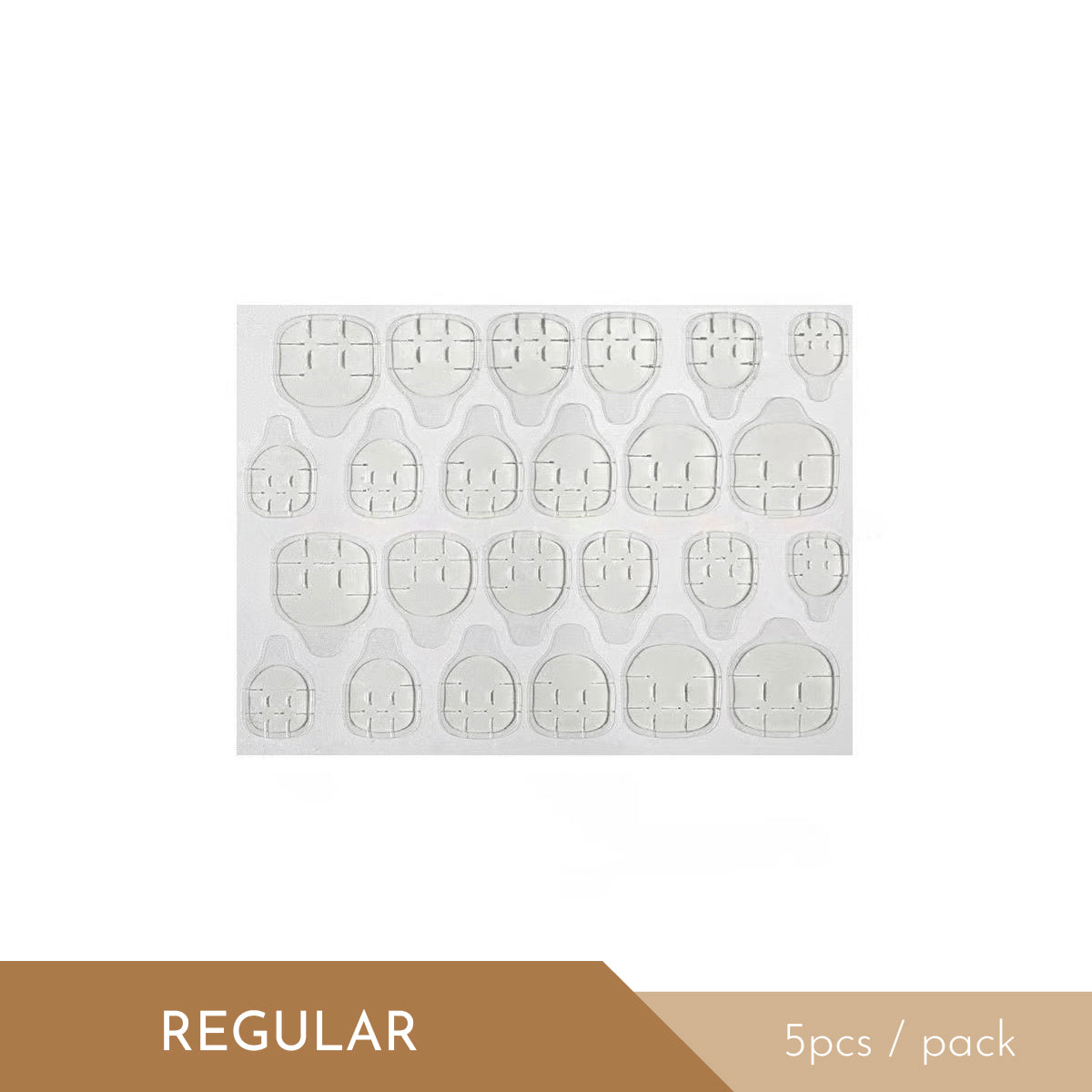 Press On Nails Adhesive Tabs/ 5 Sheets