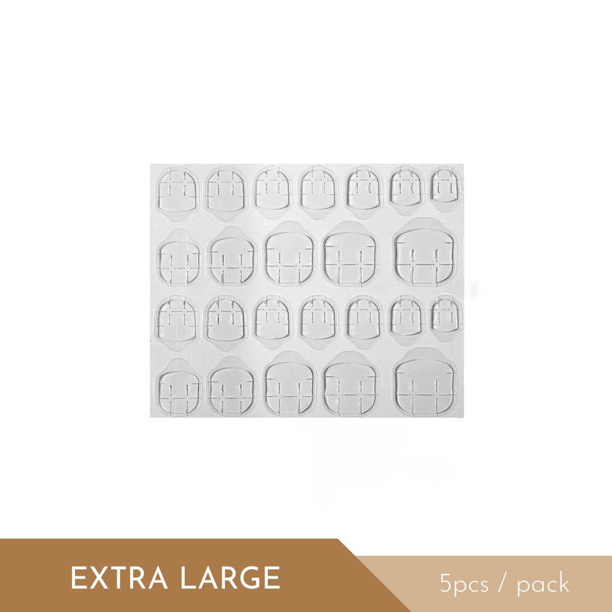 Press On Nails Adhesive Tabs/ 5 Sheets