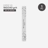 Expert 20 Straight Mineral Nail File / 2 Grits (1pc)