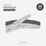 Expert 40 Crescent Mineral Nail File / 6 Grits (25pc)