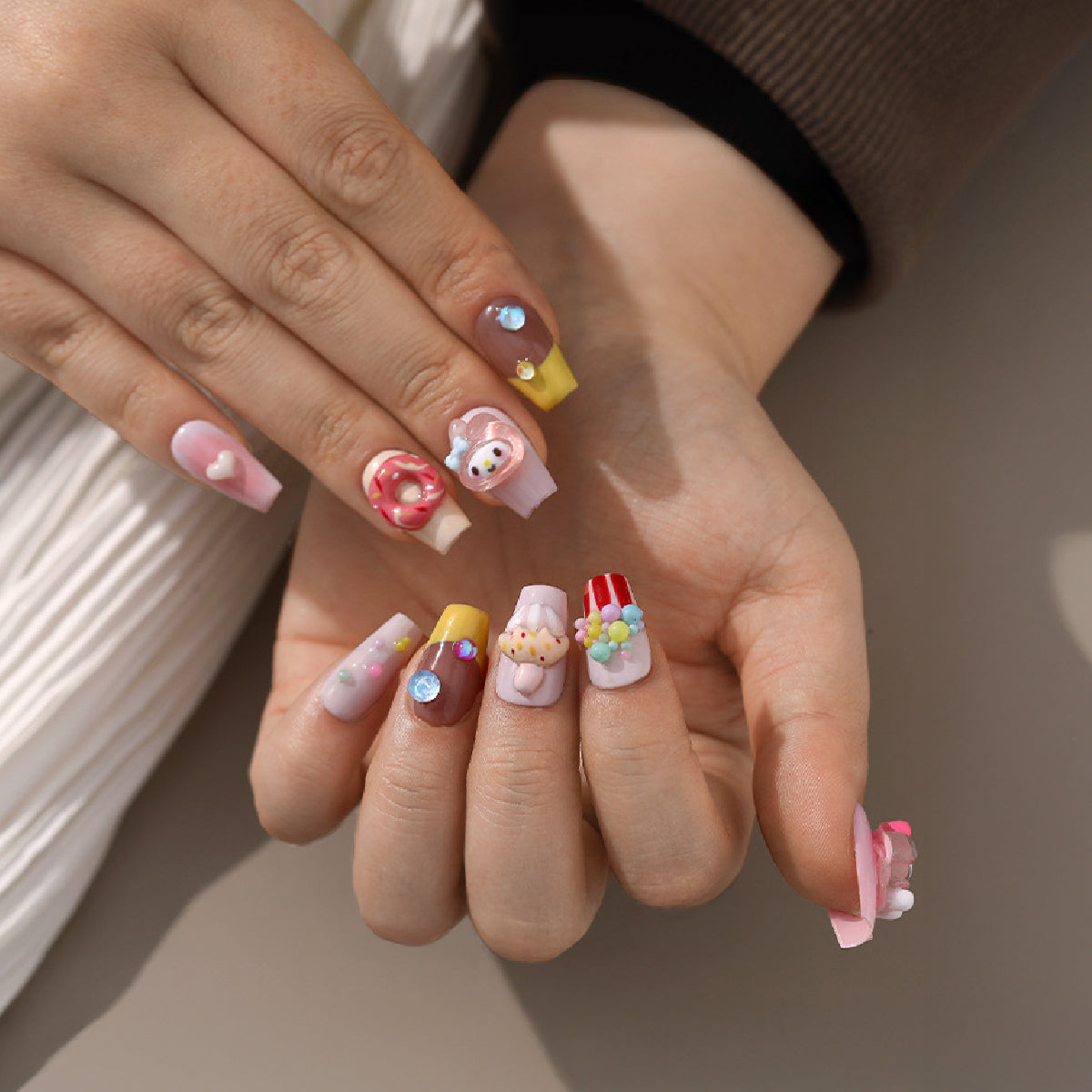 Kuromi & Friends Nail Charms / Pack of 5