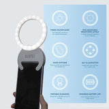 LED Rechargeable Selfie Ring Light