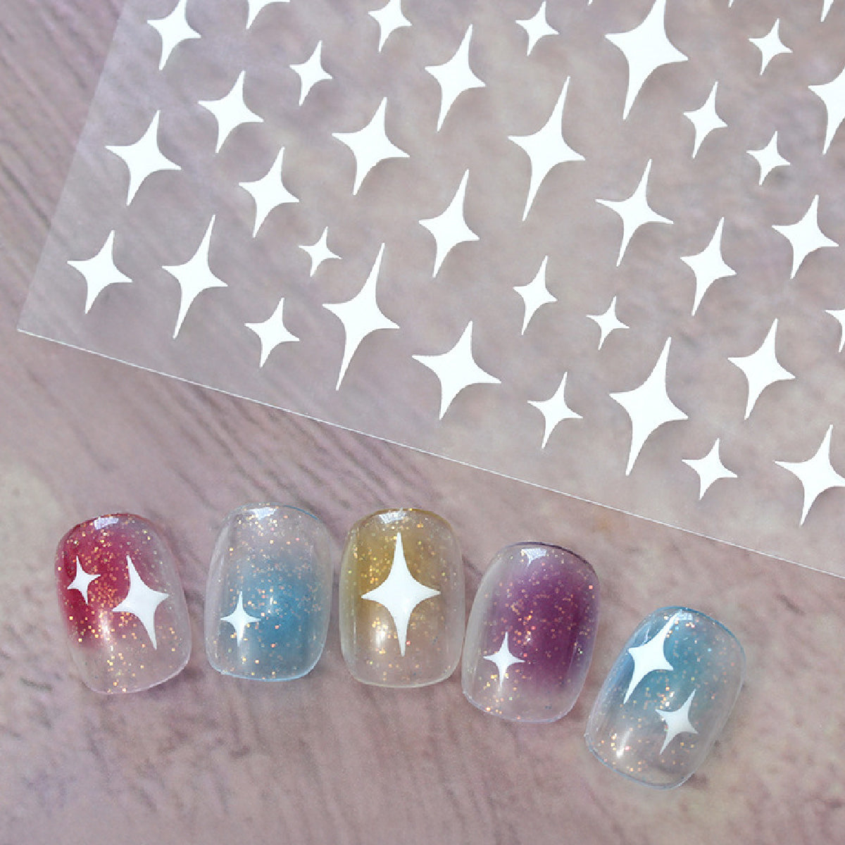 Shinie Star Nail Art Stickers