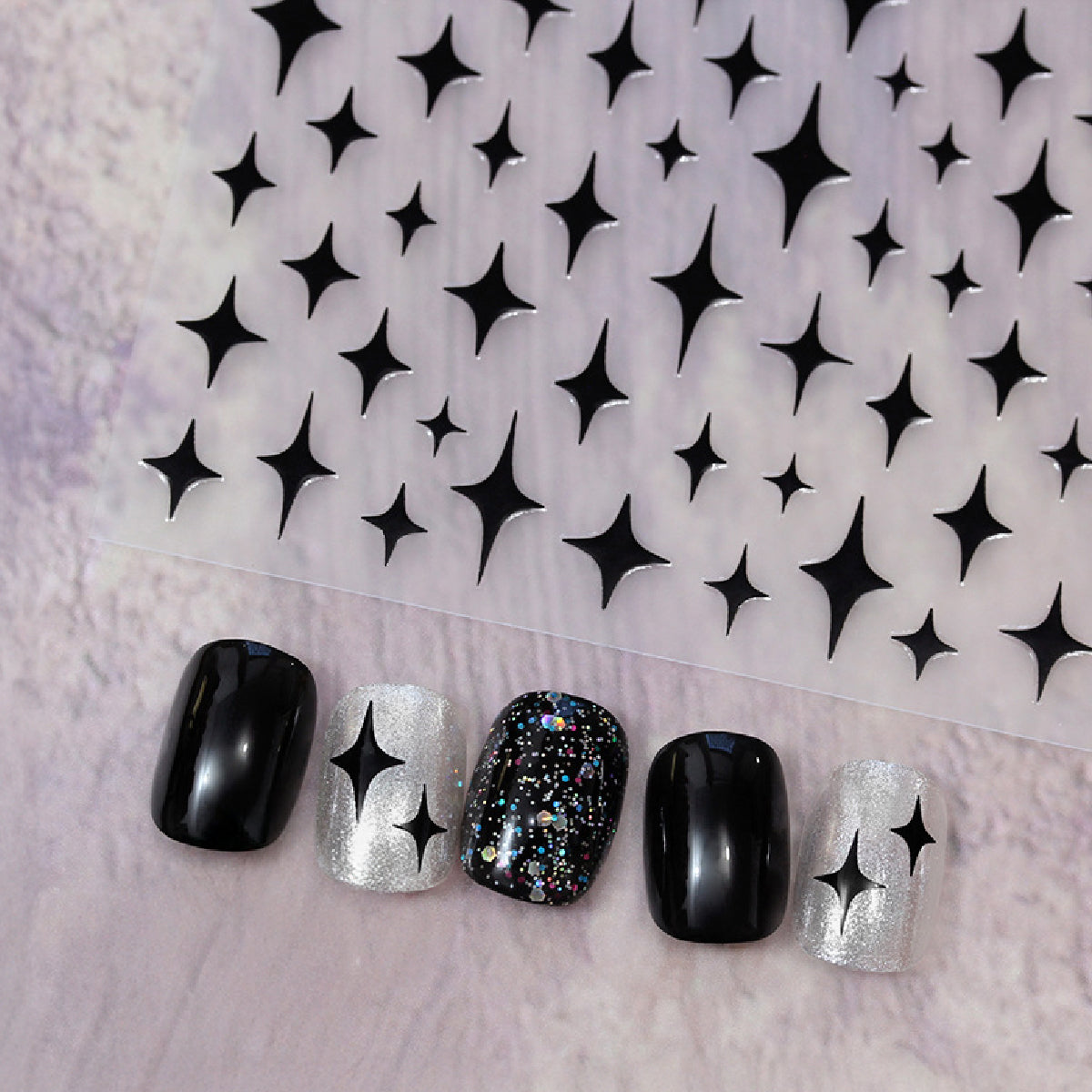 Shinie Star Nail Art Stickers