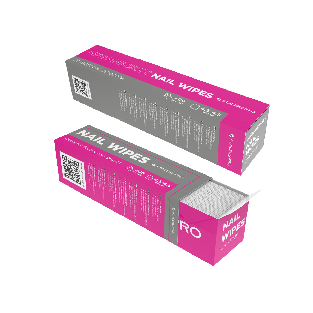 SMART Lint-Free Nail Wipes (400pcs)