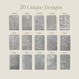 Large Nail Art Stamping Plates