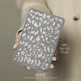 Large Nail Art Stamping Plates