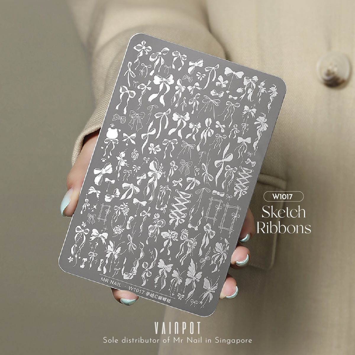 Large Nail Art Stamping Plates