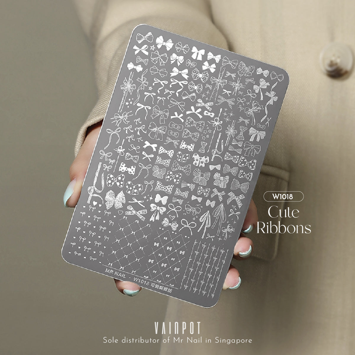 Large Nail Art Stamping Plates