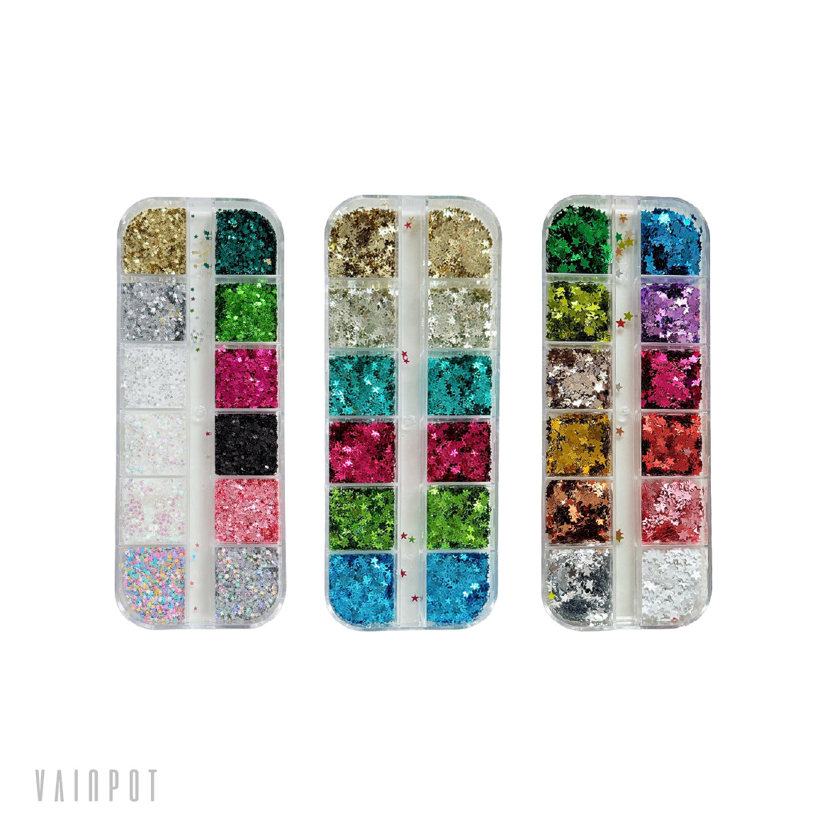 Star Sequins Nail Decorations