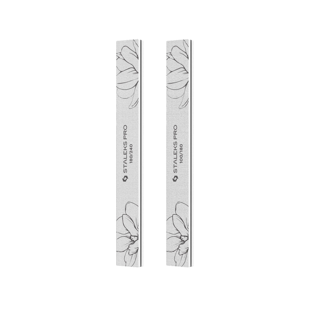 Expert 20 Straight Mineral Nail File / 2 Grits (1pc)