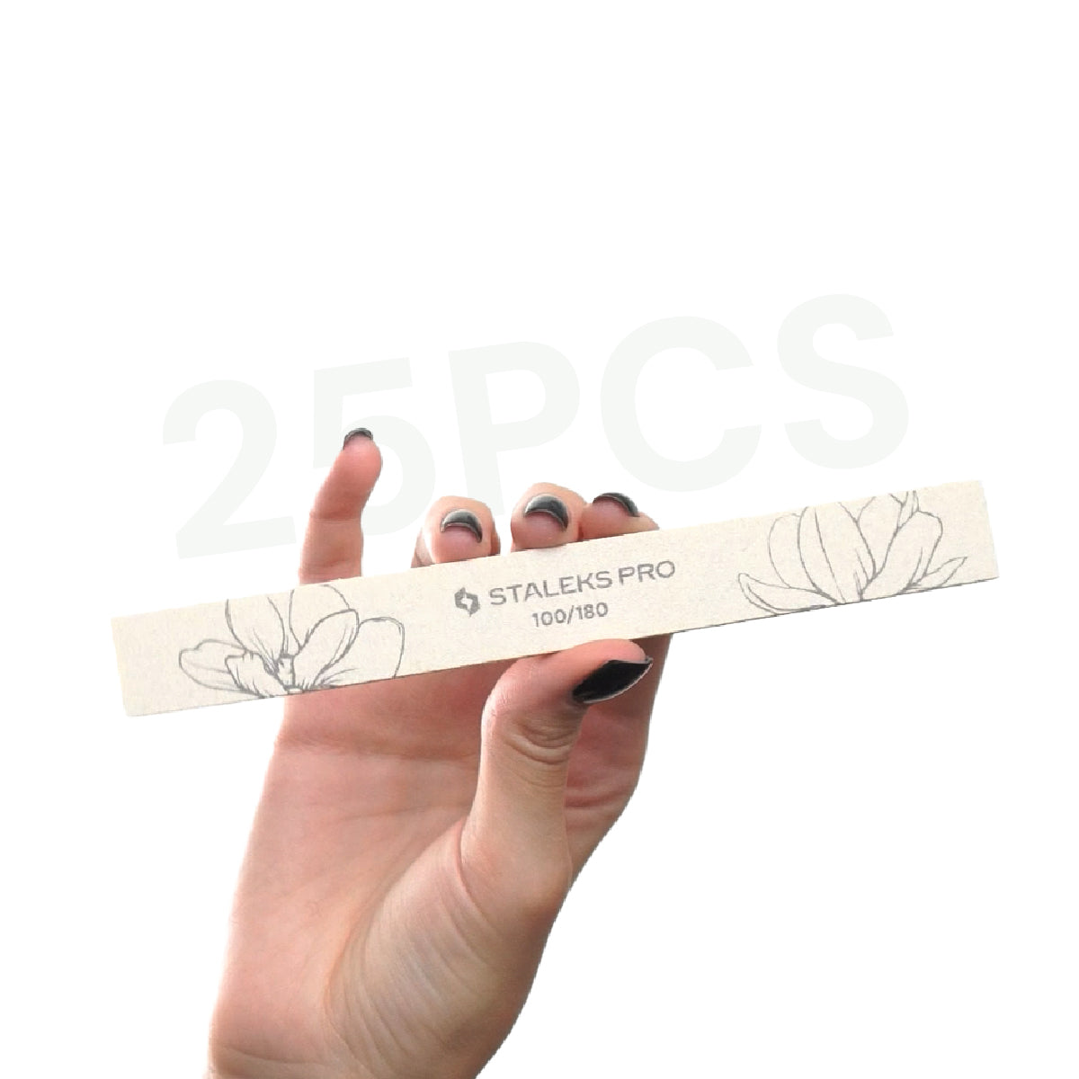Expert 20 Straight Mineral Nail File / 2 Grits (25pc)
