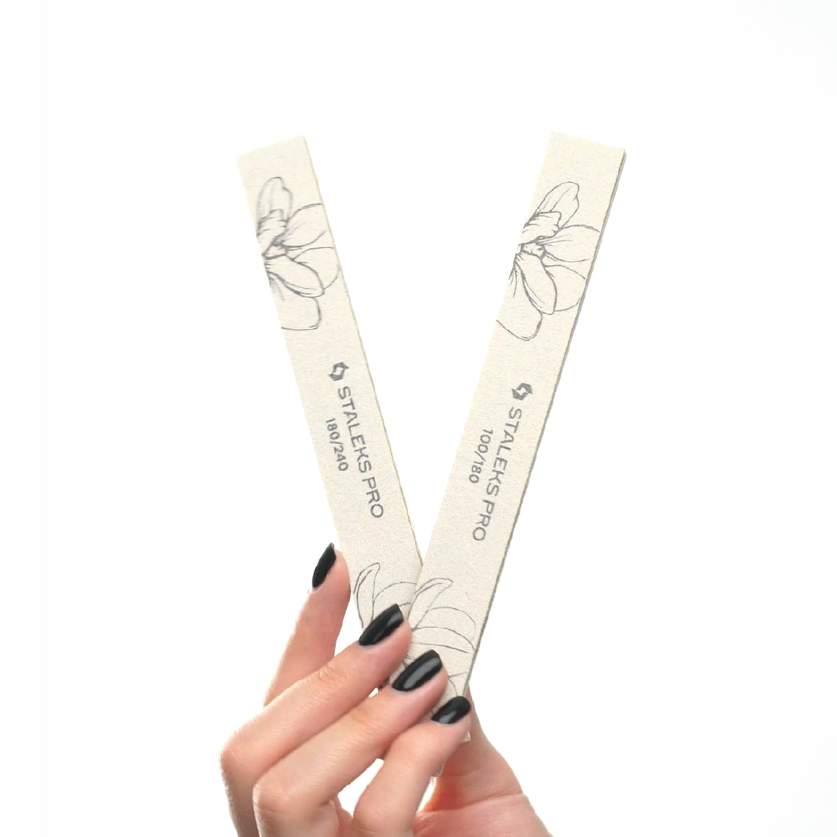 Expert 20 Straight Mineral Nail File / 2 Grits (1pc)