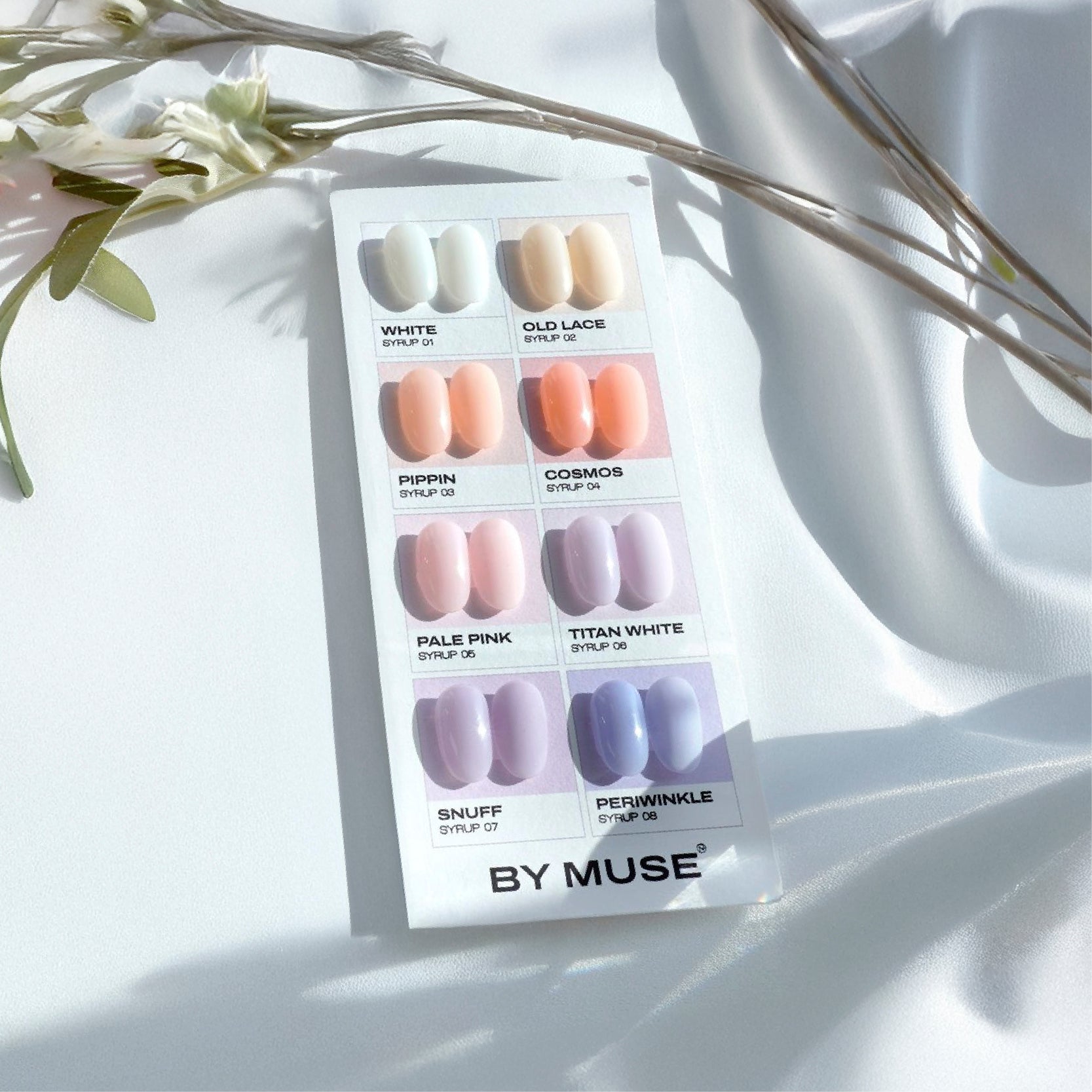 ByMuse Syrup Set A Full Set / 8 Colours