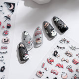 Halloween 5D Nail Art Stickers