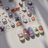 Halloween 5D Nail Art Stickers