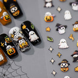 Halloween 5D Nail Art Stickers