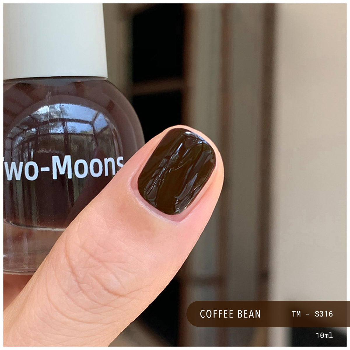 Water Based Nail Polish - Black & Deep Darks