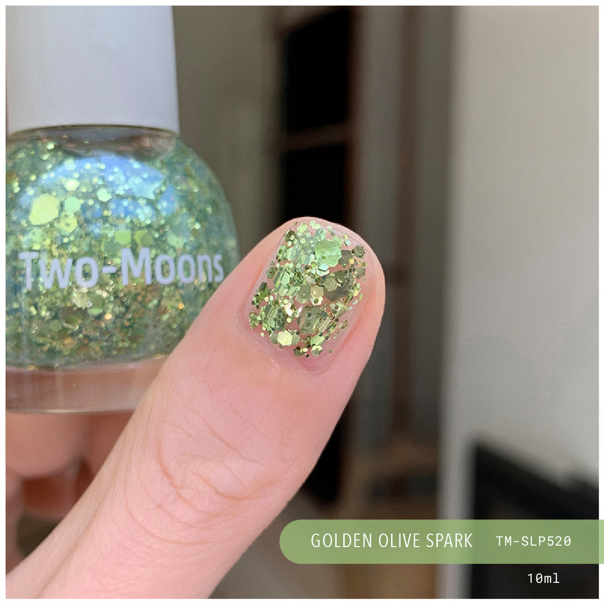 Water Based Nail Polish - Green