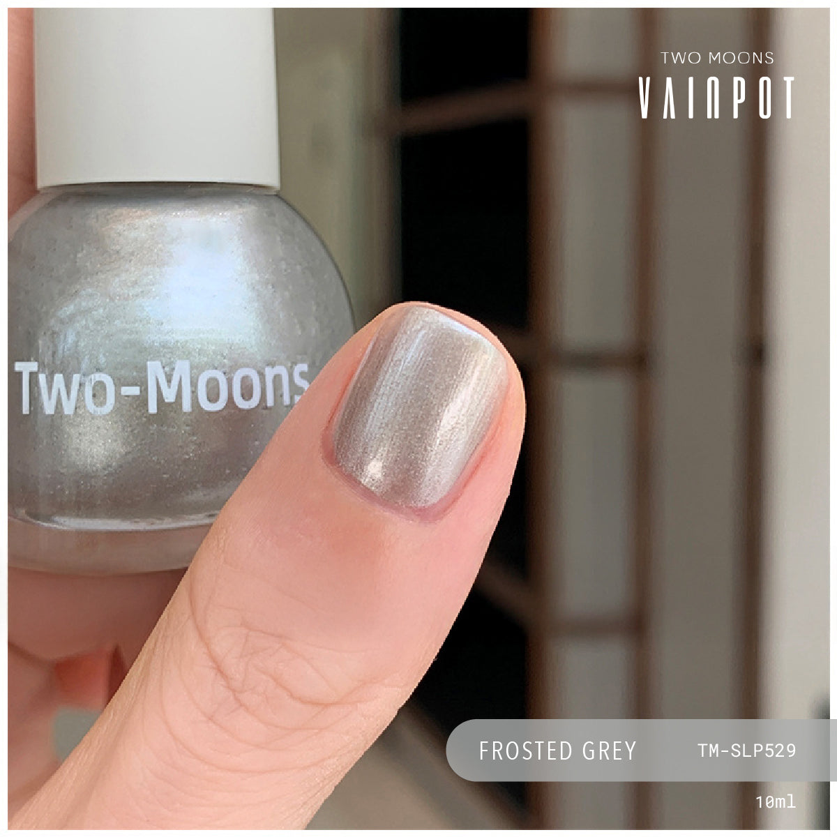 Water Based Nail Polish - Silvers & Greys