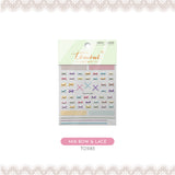 Coquette Ballerina Lace 5D Nail Art Stickers