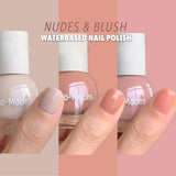 Water Based Nail Polish - Nude & Blush