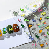 Tensor Cartoon Series 5D Nail Stickers