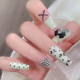 Coquette Ballerina Lace 5D Nail Art Stickers