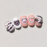 Coquette Lace Trim 5D Nail Art Stickers