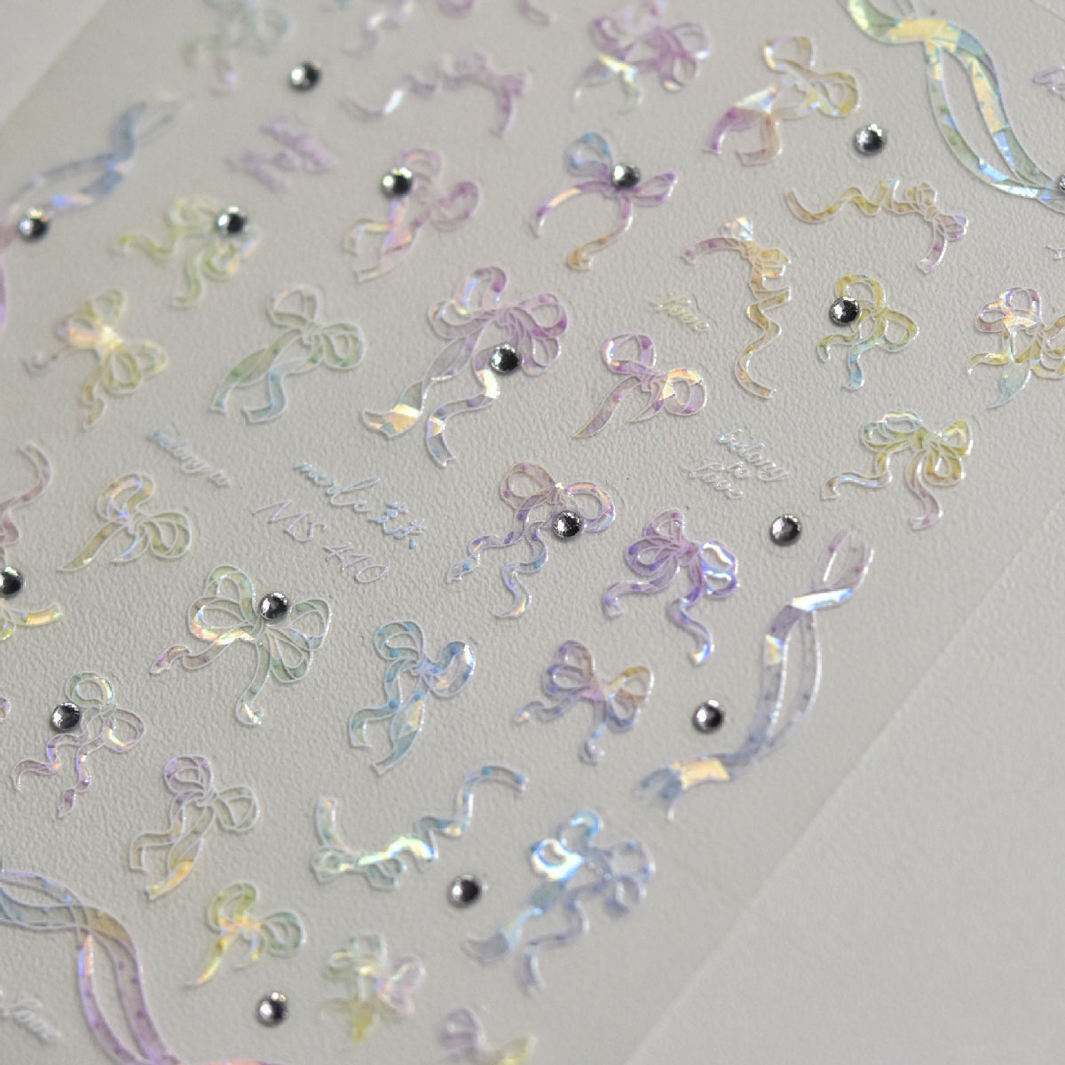 Romantic Coquette Ruffles Nail Art Stickers