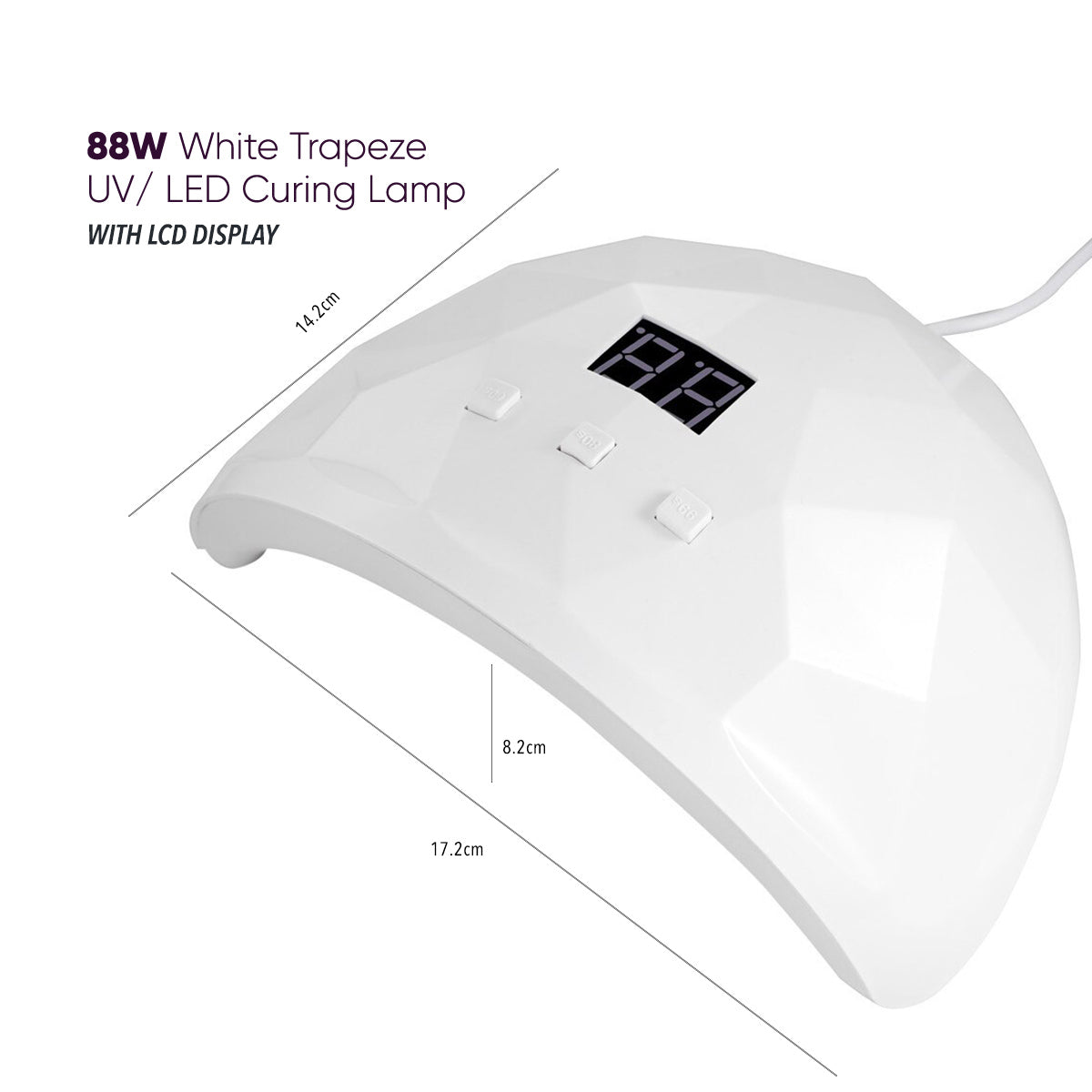 Trapeze UV LED 88W Curing Lamp