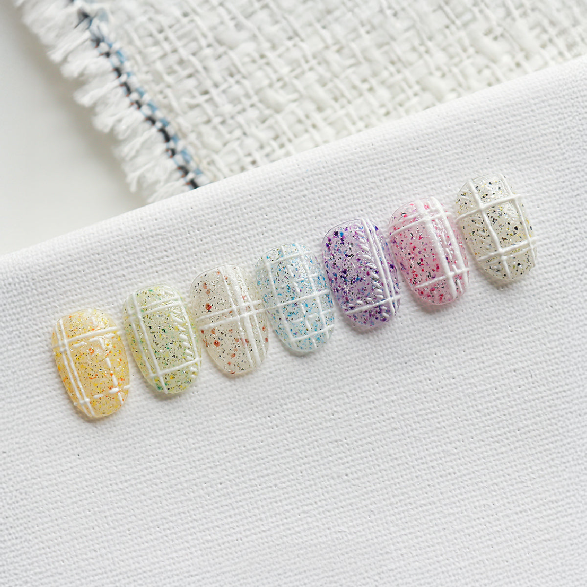 YOGURT NAIL 8 Colours Twin Tweed