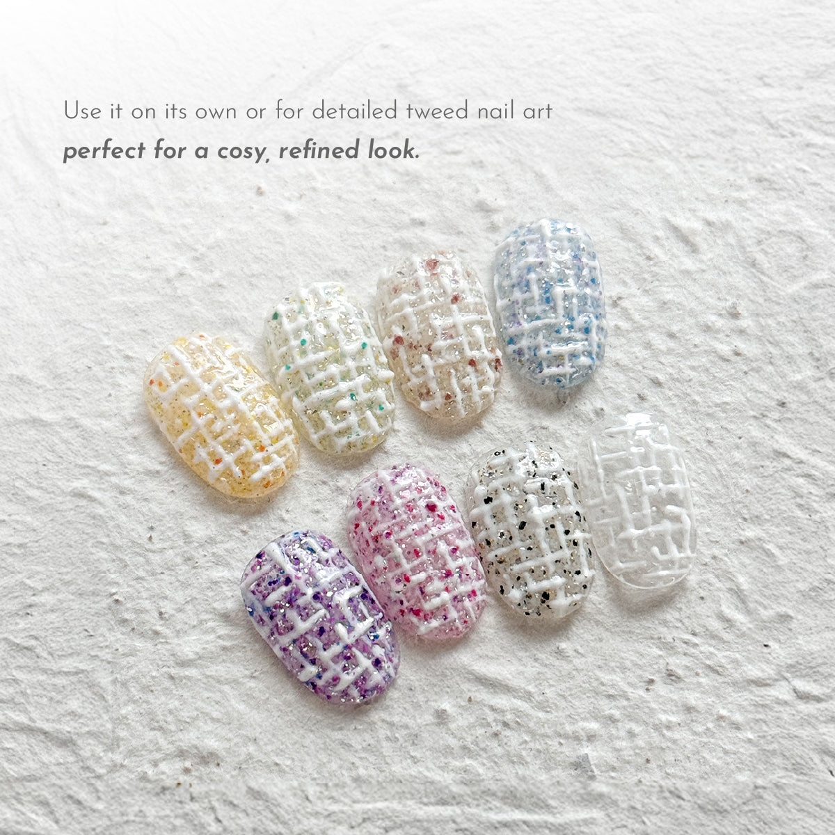 YOGURT NAIL 8 Colours Twin Tweed