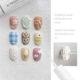 YOGURT NAIL 8 Colours Twin Tweed