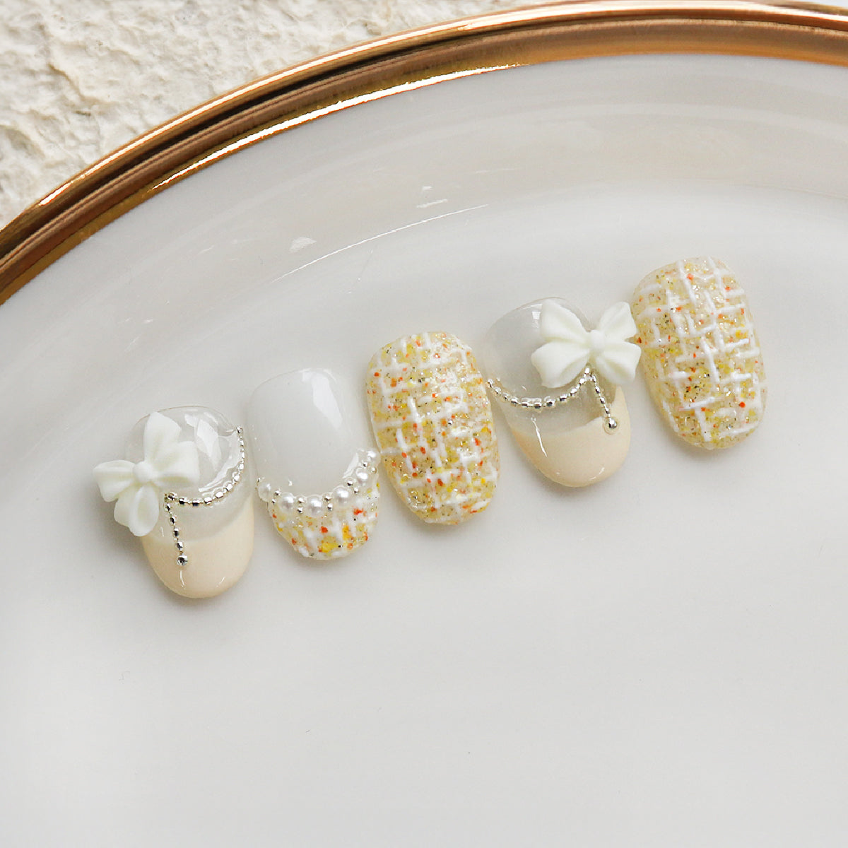 YOGURT NAIL 8 Colours Twin Tweed