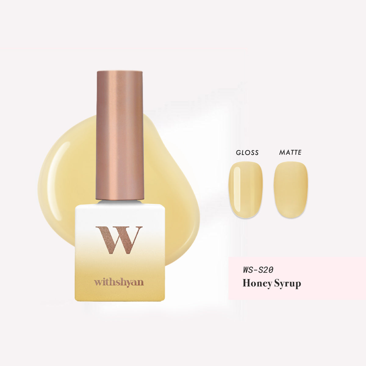 WithShyan WithGel Syrup Series, WS-GEL-S20HoneySyrup