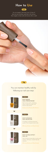 WithShyan Korea Root repair nail strengthener how to use