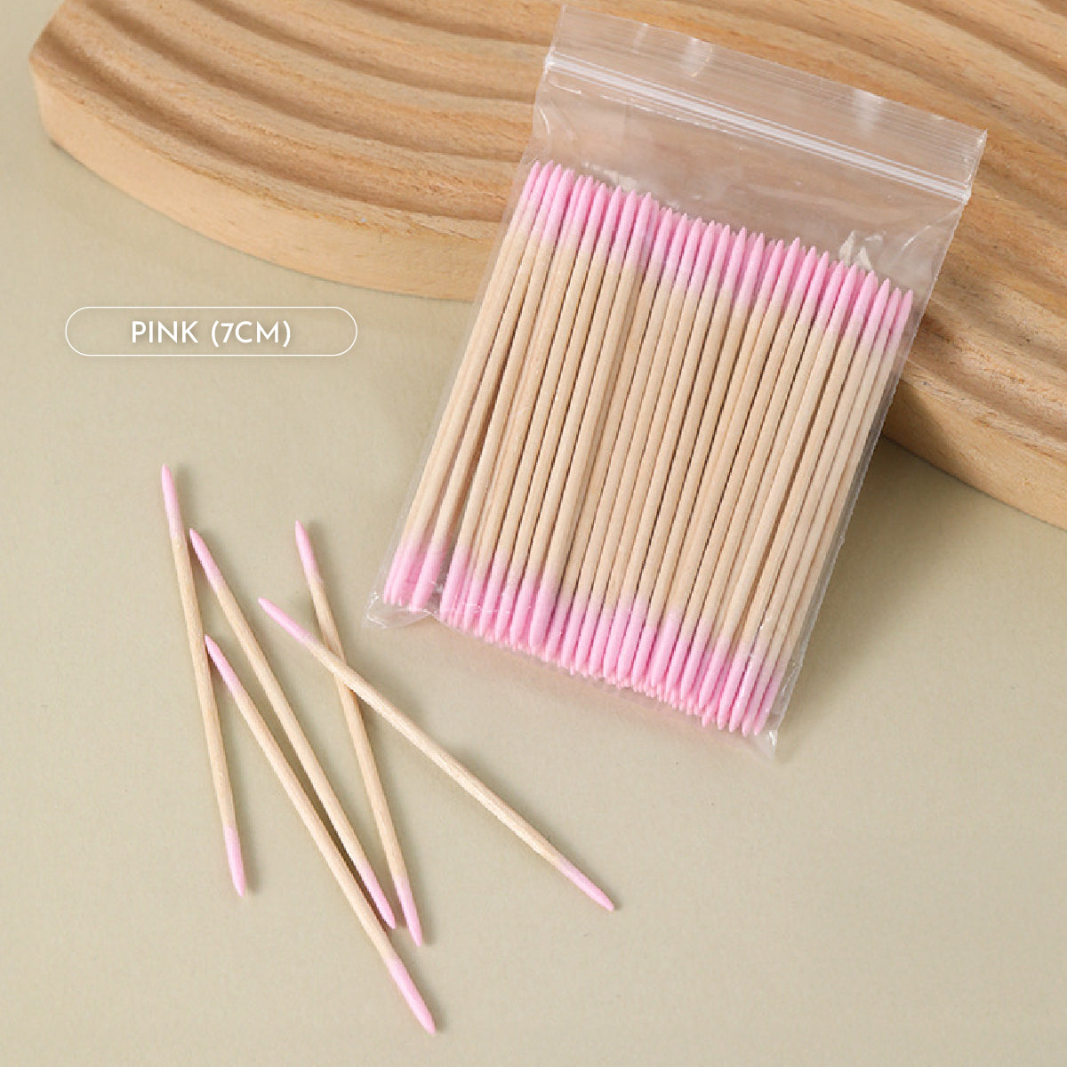 Nail Art Wooden Sticks Cotton Swabs