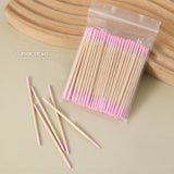 Nail Art Wooden Sticks Cotton Swabs
