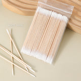 Nail Art Wooden Sticks Cotton Swabs