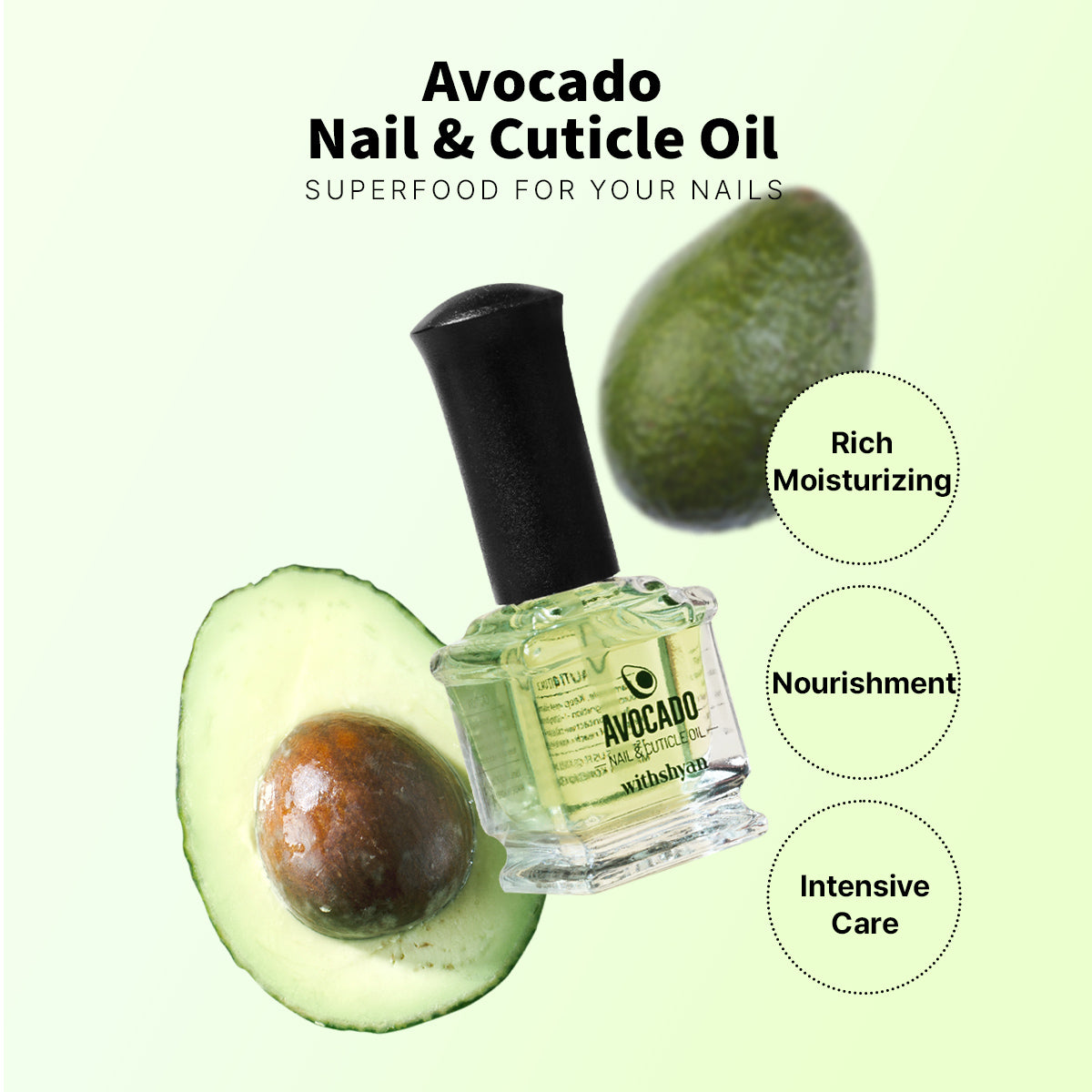 WithShyan Avocado Nail & Cuticle Oil 4