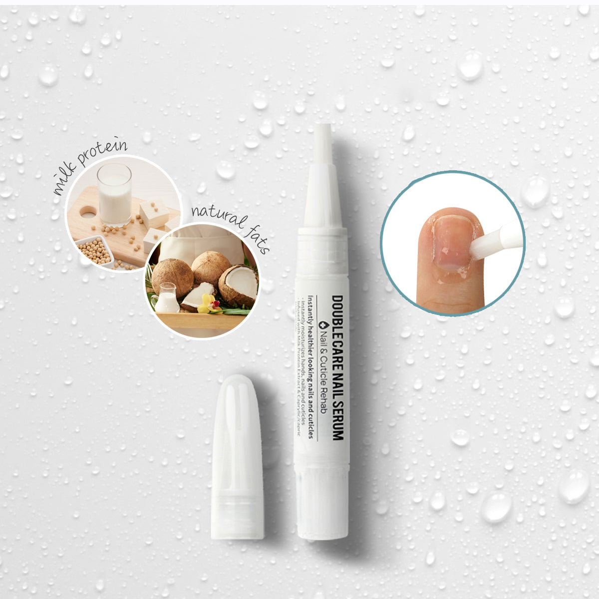 WithShyan Double Care Nail Serum Cuticle Pen 2