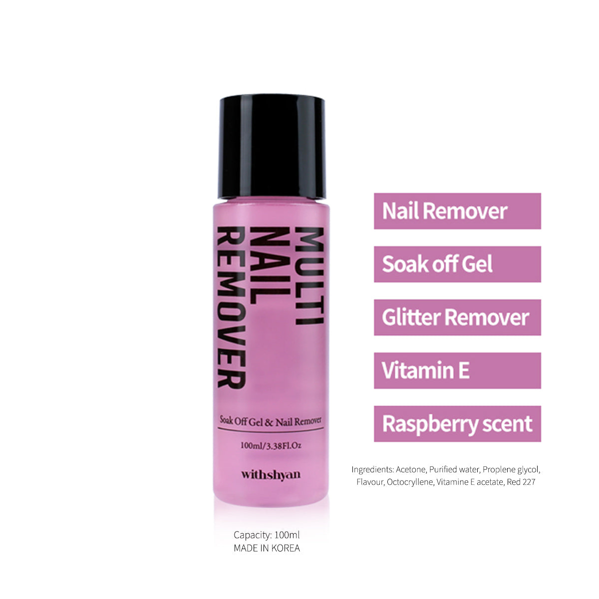 Multi Gel Nail Polish Remover A1