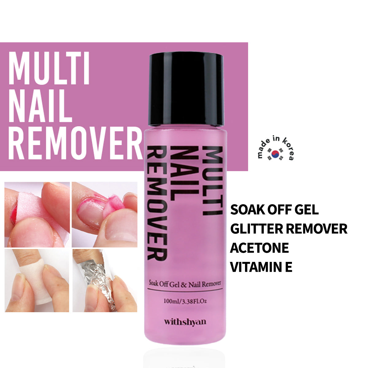 Multi Gel Nail Polish Remover