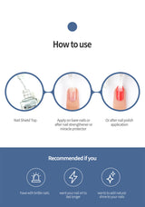 WithShyan Nail Shield Top Coat How To Use