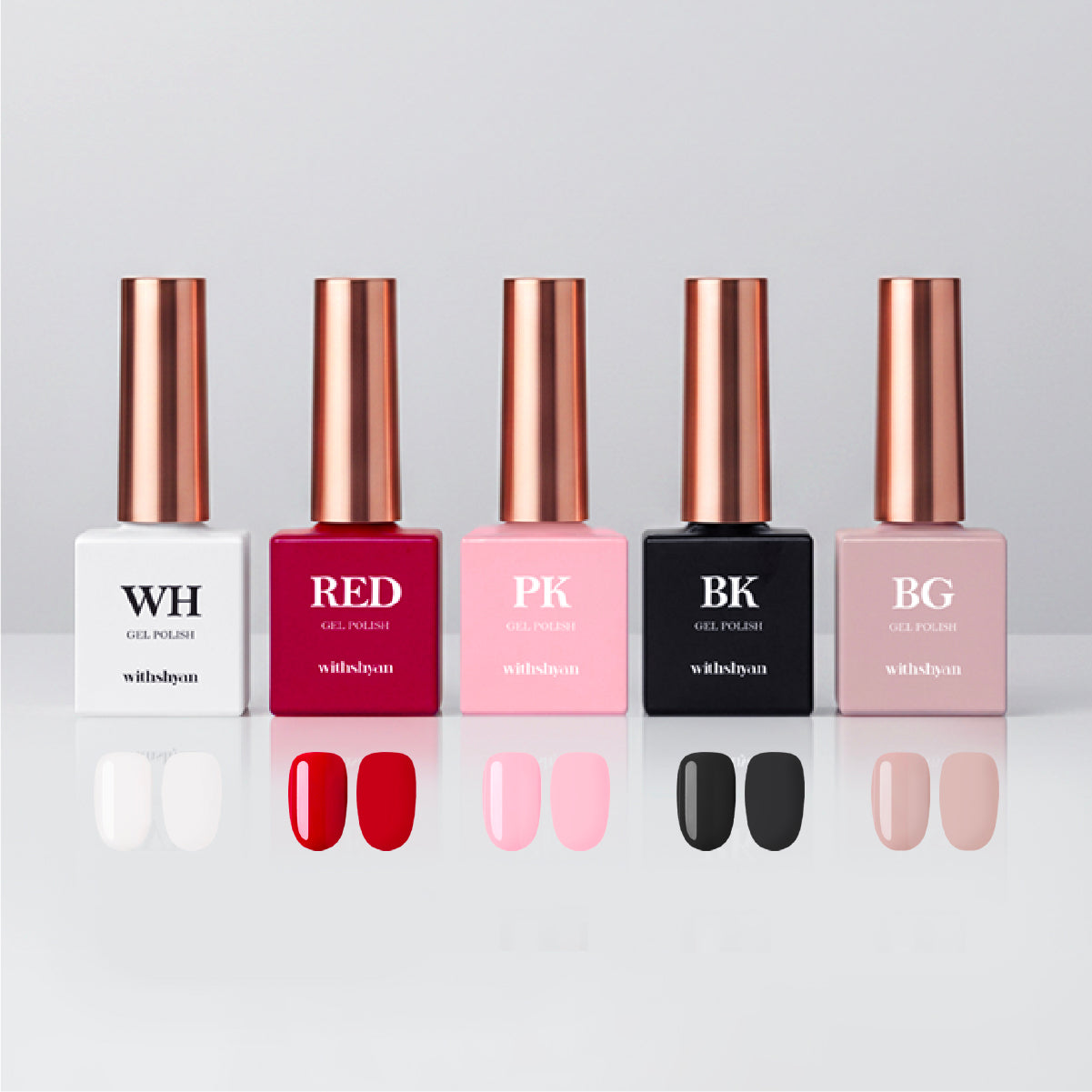 Withshyan Gel Line Polish Colours 10ml