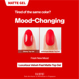 Withshyan Non-Wipe Matte Top Gel Coat 10ml